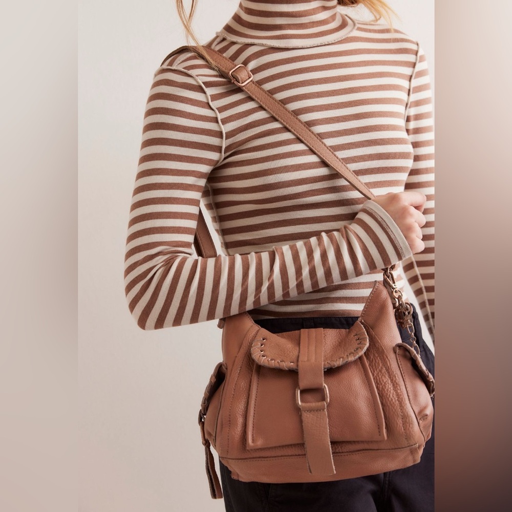 SOLD: Free People We The Free Baby Leigh Distressed Tote Bag